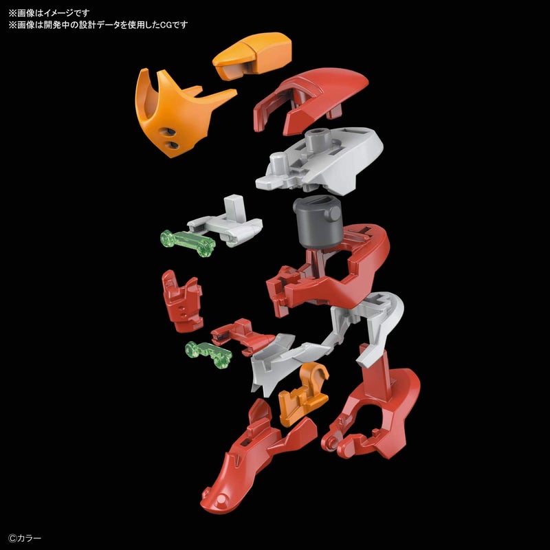 BANDAI SPIRITS بانداي هوبي - نيون جينيسيس إيفانجيليون - وحدة الإنتاج إيفانجيليون EVA-02، مجموعة نموذج بانداي سبيريتس RG 1/144 - Image 5